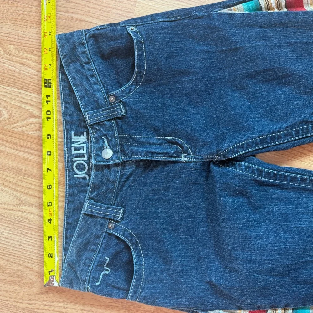 Custom Made Wide Leg Serape Fringe Kimes Jolene Size 6 with 32” inseam - Picture 5 of 6